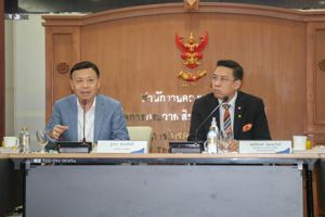 การประชุมหารือและลงพื้นที่การนำสายสื่อสารลงใต้ดินในพื้นที่กรุงเทพมหานคร