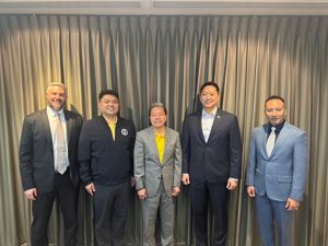 ประธาน กสทช. หารือเรื่องความมั่นคงปลอดภัยทางไซเบอร์ (Cybersecurity) และการส่งเสริมความร่วมมือด้านกิจการโทรคมนาคมร่วมกับผู้แทนจากกระทรวงกลาโหม (Department of Defense) ของสหรัฐอเมริกา