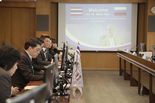 NBTC Teaming Up with Deputy Minister of Telecom and Mass Communications of the Russian Federation to Seek Measures for Lowering Thailand-Russia Mobile Roaming Service Fees