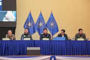 สำนักงาน กสทช. ร่วมแถลงผลการปิดยุทธการ Shut down STINGRAY ทลายรังโจร สวมรอยแบงก์ส่ง SMS หลอกดูดเงินเหยื่อ