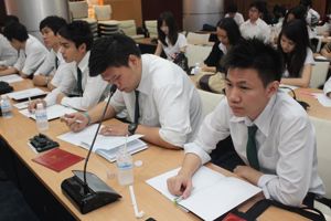 สำนักงาน กสทช. ต้อนรับคณะนักศึกษาจาก โครงการศิลปศาสตรบัณฑิต สาขารัฐศาสตร์ ภาคพิเศษ และภาควิชารัฐศาสตร์และประศาสนศาสตร์ คณะสังคมศาสตร์ มหาวิทยาลัยเกษตรศาสตร์ เข้าศึกษาดูงาน